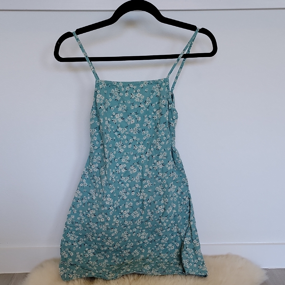 Floral Blue Sundress